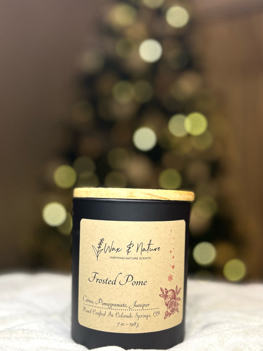 Frosted Pome Candle 7 oz.